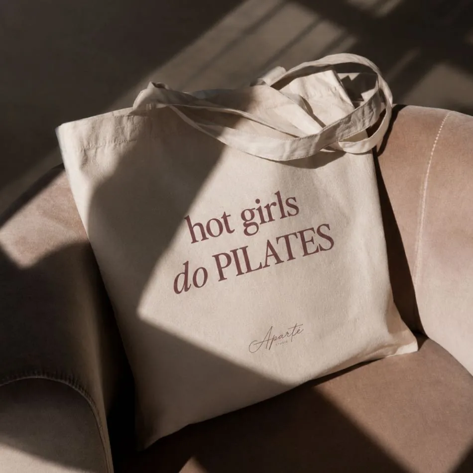 Le tote bag Aparté, hot girls do pilates
